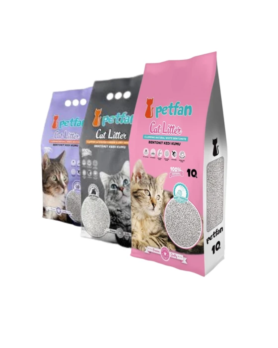 PetFan - חול מתגבש 3 שקים 10 ליטר