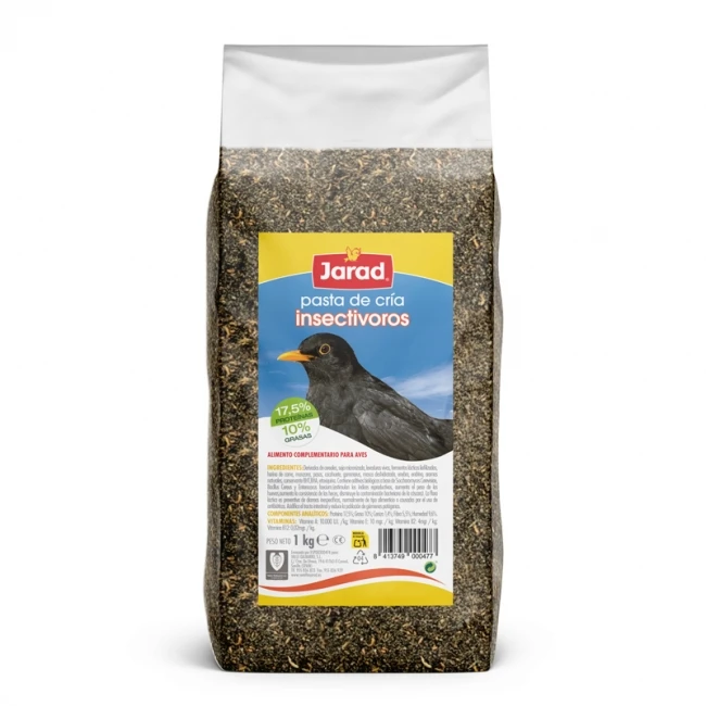 פטה חרקים לאוכלי חרקים 500 גרם JARAD