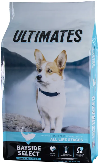 Ultimates - מזון יבש לכלבים מכל הגילאים בטעם דגים 12.7 קג