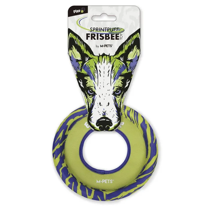 פריסבי מבד סגול ירוק 24 ס״מ