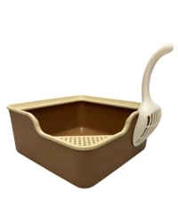 ארגז מרובע פינתי – חום