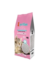 PetFan – חול מתגבש בניחוח אבקת תינוקות – 10 ליטר