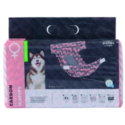 חיתול קרבון נקבה XL באריזה 15 יח