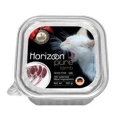 Horizon - שימורי פיור מזון מלא ומאוזן 100 גרם לחתול בוגר בטעם כבש