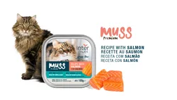 InterNutri - מעדן רטוב לחתולים בטעם סלמון 100 גרם.