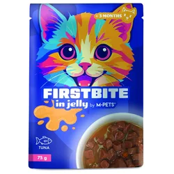 FirstBite -  בג'לי פאוצ טונה, שקית 75 גרם