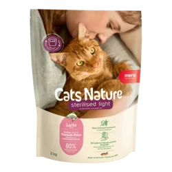 Cats Nature - חתול מסורס בטעם סלמון 2 ק״ג.
