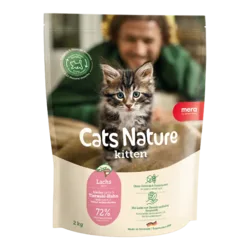 Cats Nature - חתלתולים  בטעם סלמון 2 ק״ג.
