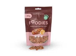 FOODIES - נגיסי כבש ודג קוד 80 גרם