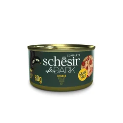 Schesir - מעדן לחתול בוגר בטעם עוף 80 גרם מרק